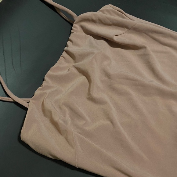 SOLD Fashion Nova Nude Mini Dress - Picture 4 of 5